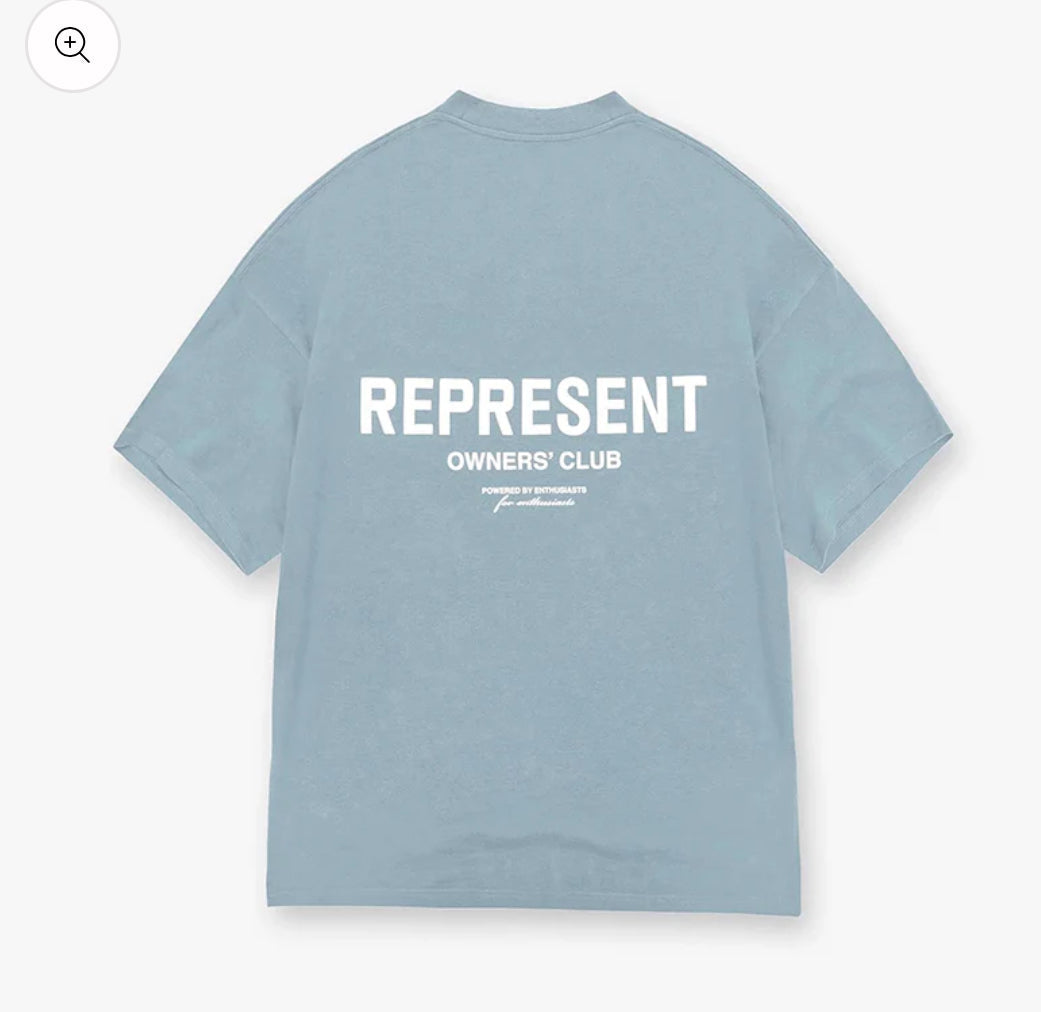 “Represent” חולצה תכלת