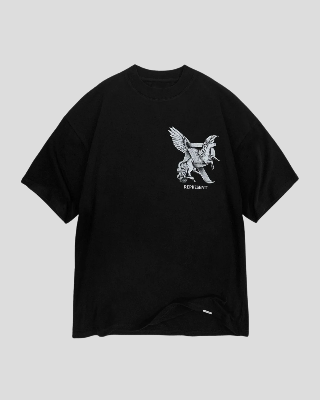 “Represent” חולצה שחורה